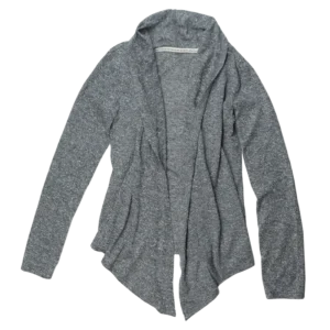Gray Wool Cardigan